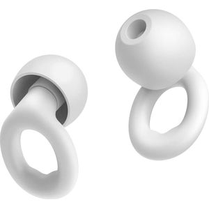 Earplugs 2.0 - Oordopjes - Geluid demping - Zwemmen - Werk Pauze - Nachtrust - Milieuvriendelijk - Wit - Concentratie - Examen - Nieuwjaar