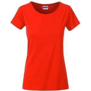 James and Nicholson Dames/dames Basic Organic Katoenen T-Shirt (Grenadine)