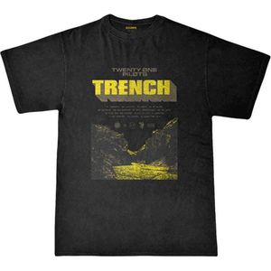 Twenty One Pilots - Trench Cliff Heren T-shirt - L - Zwart