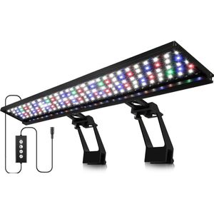 LED Aquariumverlichting 24/7 Clip-On - Volledig Spectrum - Dimbaar - 42W 120cm - Timer - Energieklasse F - Maatnaam: 120-135cm