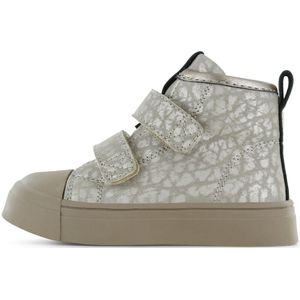 Klittenbandschoenen | Meisjes | Champagne Metallic | Leer | Shoesme | Maat 23