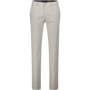 Gardeur Katoenen Broek Beige Hose Flatfront Slim Fit SAVAGE-2 60361/1016