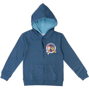 United Labels - Paw Patrol - Sweatjack - Blauw - Kinderhoodie met Ritssluiting