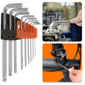 Inbussleutels - 1,5 tot 10mm - Inbussleutelset - Stiftsleutelset - 9-delig