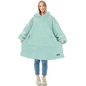 Comfortabele Oversized Sherpa Hoodie Deken - Uniseks, Warme Capuchontrui als Cadeau