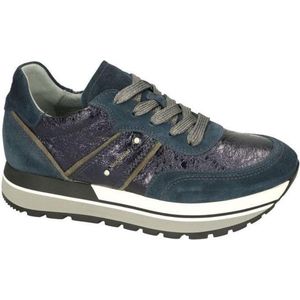 Nero Giardini -Dames - blauw donker - sneakers - maat 36