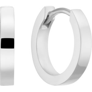 Glow 107.2600.10 Dames Oorbellen - Oorringen - Sieraad - Zilver - 925 Zilver - 1 cm lang