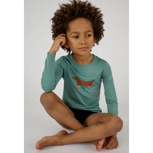 Damart - T-shirt voor kinderen Thermolactyl - Kinderen - Groen - 2 JAAR