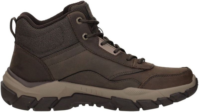 Skechers - Santoro - Veterschoenen Hoog - Donkerbruin