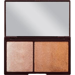 Makeup Revolution - I Heart Makeup Chocolate Duo Palette - Powder Bronzer And Brightener 11G Bronze And Shimmer