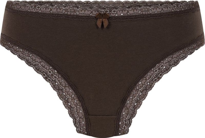 Hunkemöller - Brazilian Georgia - Lingerie - Bruin - Katoen