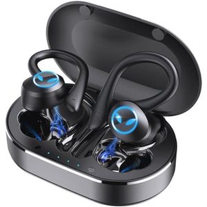 Draadloze Bluetooth-hoofdtelefoon - Waterdichte Ruisonderdrukkende Oordopjes voor Sport en Reizen