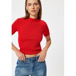 Rechte kraag Normaal Sweater