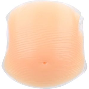 Hztyyier Nep Zwangerschap Buik, Zachte Siliconen Zwangere Buik voor Film Rekwisieten, Kostuum Cosplay Rekwisieten voor Zwangere Vrouwen (2-4 maanden)