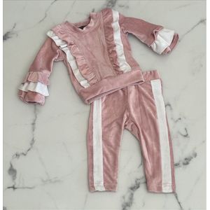 Baby Peuter Meisjes Kleding Set ""Roze"", verkrijgbaar in de maten 68 t/m 98