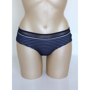 Un: usual by Felina - Fashion - slip - blauw - wit - maat 44 / XXL