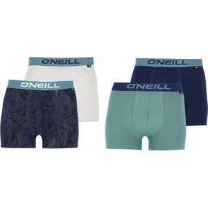 O'Neill Premium - Heren Boxershorts - 4-pack - Maat XL - Green Blue