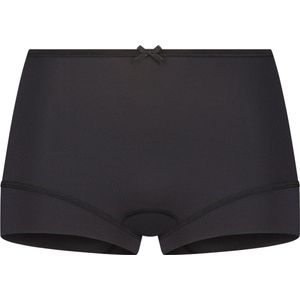 RJ Bodywear Pure Color dames extra comfort short (2-pack) - zwart - Maat: 3XL