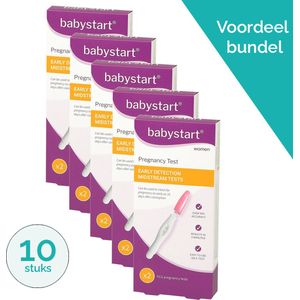 Zwangerschapstest - midstream - extra vroeg - 10 stuks - Babystart