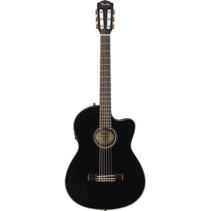 Fender CN-140SCE (Black) - 4/4 Klassieke gitaar