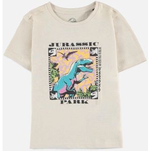 Jurassic Park - Graphic Art Kinder T-shirt - Kids 134/140 - Creme