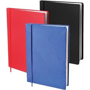 Dresz Rekbare Boekenkaft - MIX (zwart/rood/blauw) - A4 - 3-pack