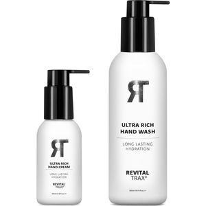 RevitalTrax® - Ultra Rich Hand Wash & Hand Cream - Voordeelverpakking - Reinigt - Hydrateert - Verfrist - Verzacht- Luxe Handverzorging - Voor Alle Huidtypes