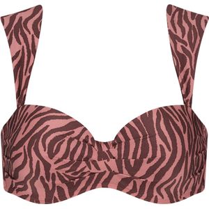 Beachlife Zebra Dames Bikinitopje - Maat C42