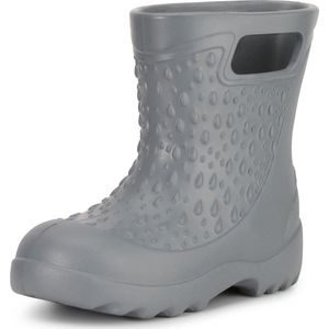 Ladeheid - LA-DW-KidsSpring - Kinder Regenlaarzen - Grijs - Gevoerd en Waterdicht Vederlicht
