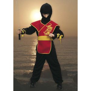 Kinderkostuum Luxe Ninja Meester (4-6 Jaar)