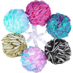 6-pack Douchesponsen - Exfoliërende Loofah Scrubbers voor een Gezondere Huid