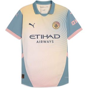 Puma - Manchester City Fc Authentic 24/25 - T-shirt - Beige - Korte Mouwen