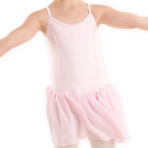 Dancer Dancewear® Balletpakje roze | Balletpak met rokje voor meisje | ""Cinderella"" | Kleding maat 104/110 | Maat 6 jaar