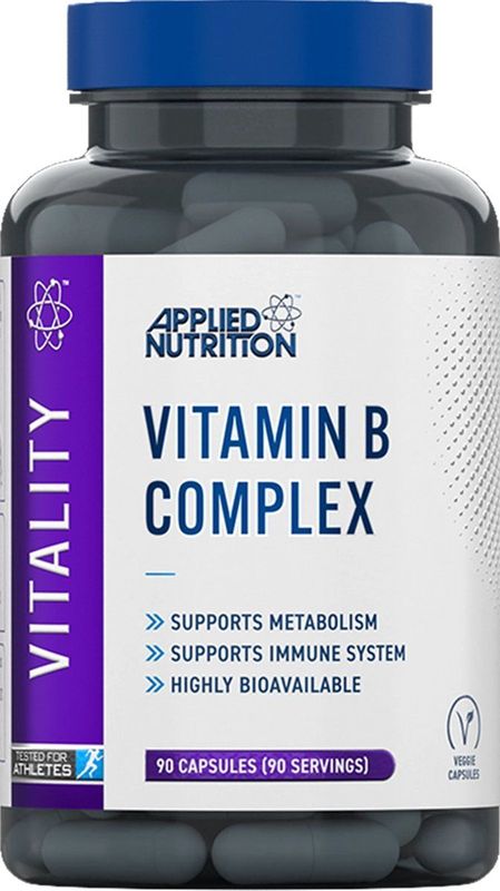 Applied Nutrition - Vitamin-B Complex - 90 Tabletten - B-Vitamines