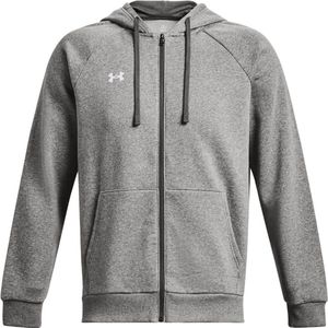 Under Armour - Ua Rival Fleece Fz Hoodie - Castlerock Light Heather