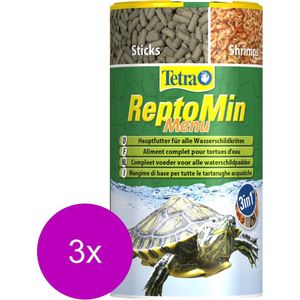 Tetra Fauna Reptomin Menu - Voer - 3 x 250 ml