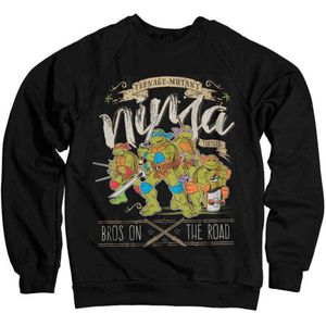 Teenage Mutant Ninja Turtles Sweater/trui -2XL- Bros On The Road Zwart