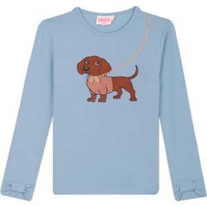 Someone - Longsleeve - Blauw - Voor Meisjes