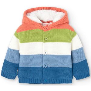 Boboli - Knitwear - Jas - Oranje - Veelkleurig - 12 Months - Jongens, Meisjes