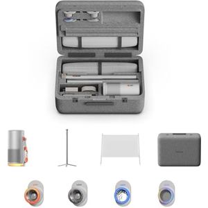 Laser Projector voor Buiten met Google TV en 70-inch Scherm – Draagbare Thuisbioscoop met 5 uur Batterijduur