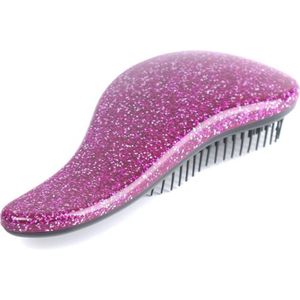 Scoby - Anti Klit Borstel - Haarborstel - Anti klit - Hairbrush - Compacte borstel - Haar borstel - Paars