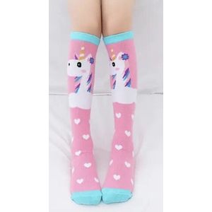 Eenhoorn Kniesokken - Kindersokken - Sokken - Maat 33-36