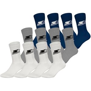 Starter Sokken  navy / grijs / zwart / wit