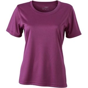 James and Nicholson Vrouwen/dames Actieve Tee (Paars)