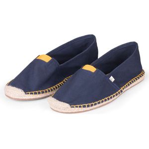 Kingdom of Wow - Heren Espadrilles Urban Nights Donker Blauw Maat 46 - Handgemaakt