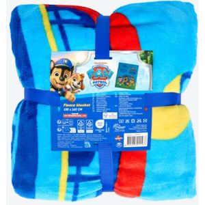 Paw Patrol - Fleeceplaid - 130x160 cm - Superzacht Polar Fleece Deken