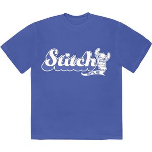 Disney - Stitch That's Me Heren T-shirt - S - Blauw