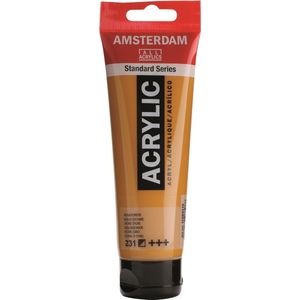 Amsterdam Standard acrylverf tube 120ml - 231 - Goudoker - halfdekkend