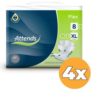 4x Attends Flex 8 Maat Xl (26 stuks)