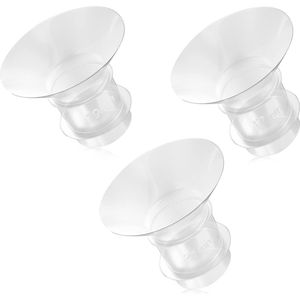 Borstschildverkleiners - elektrische draadloze borstkolf verkleiners – borstkolven – BPA vrij - 17mm 19mm 21mm – borstvoeding – set van 3 stuks